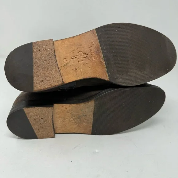 Cole Haan Air Liberty Vintage Leather Riding Boots Brown Size 6 - Picture 7 of 7